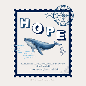 Hope Sticker mit Dua 3,8cm x3,8cm